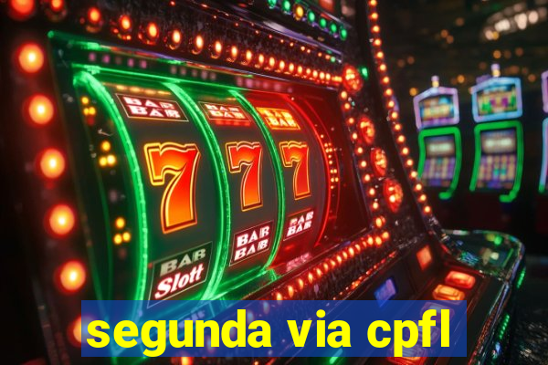 segunda via cpfl